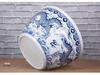 2024 New Chinese Hand-Painted Large Ceramic Fish Tank and Outdoor Flower Pot