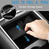 YZ For Tesla New Model Y Juniper 2025 Center Armrest Hidden Storage Box Cup Holder Charger Pad Console Organizer Box Accessories