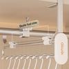 1PCS Pull-out Trouser Hangers,Telescopic Wardrobe Pant Organizer for Save Closet Space,Stainless Steel Adjustable Closet Rod