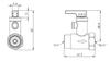 Safety Valve for Electric Water Heaters AF4, 6.7 Bar, 1/2
