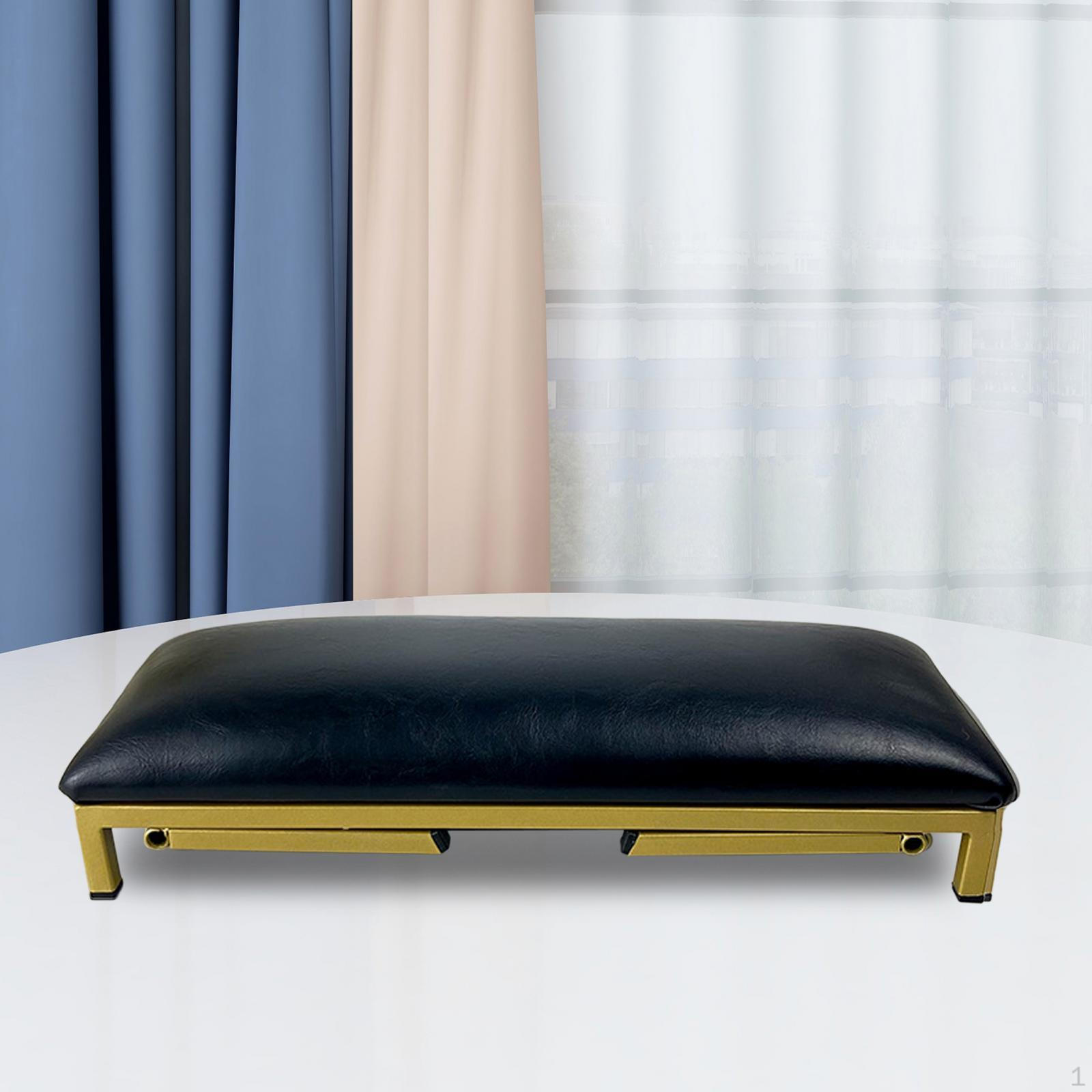 

Подставка под руку для ногтей, подушка, маникюрный инструмент, регулируемая высота, держатель для ногтей, держатель на запястье Black