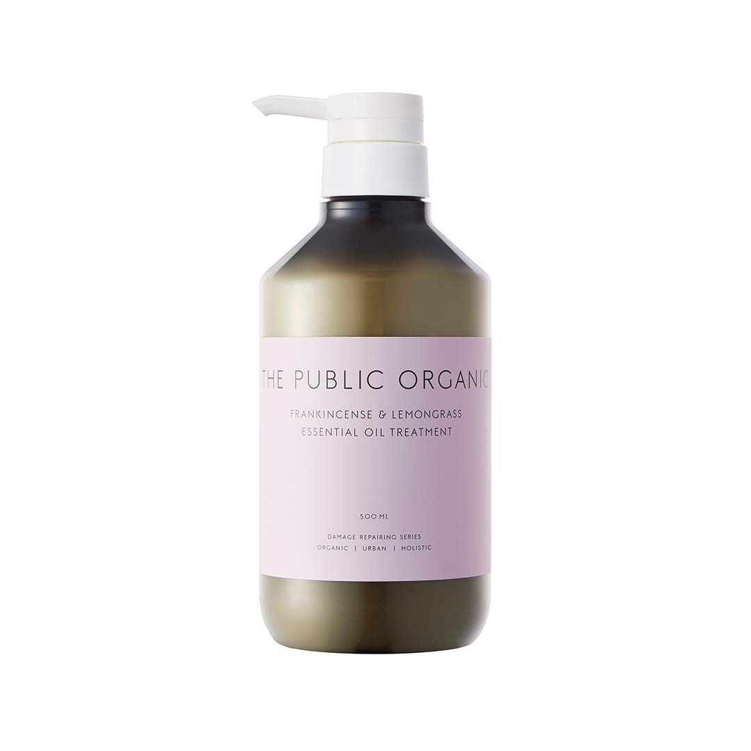 

The Public Organic Treatment Бутылка 500мл Аминокислотный уход за волосами Эфирное масло Сделано в Японии [Супер Позитивный] Без силиконов