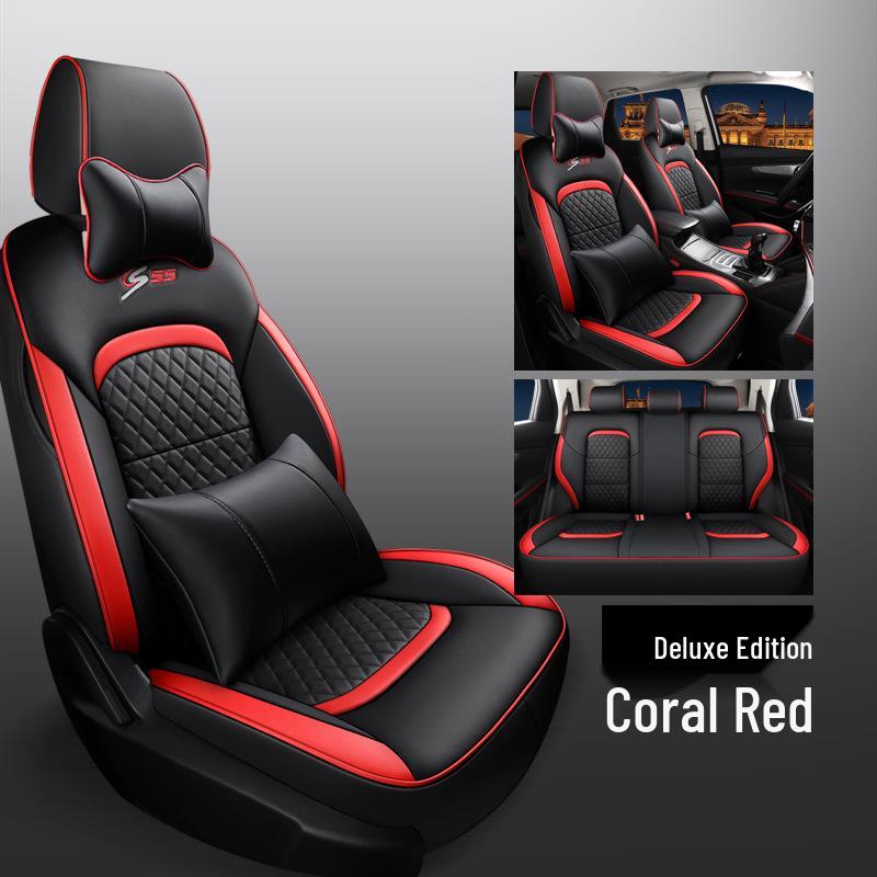 CLY Custom Leather Seat Cover: Stylish, All-Season Fit for Changan CS55