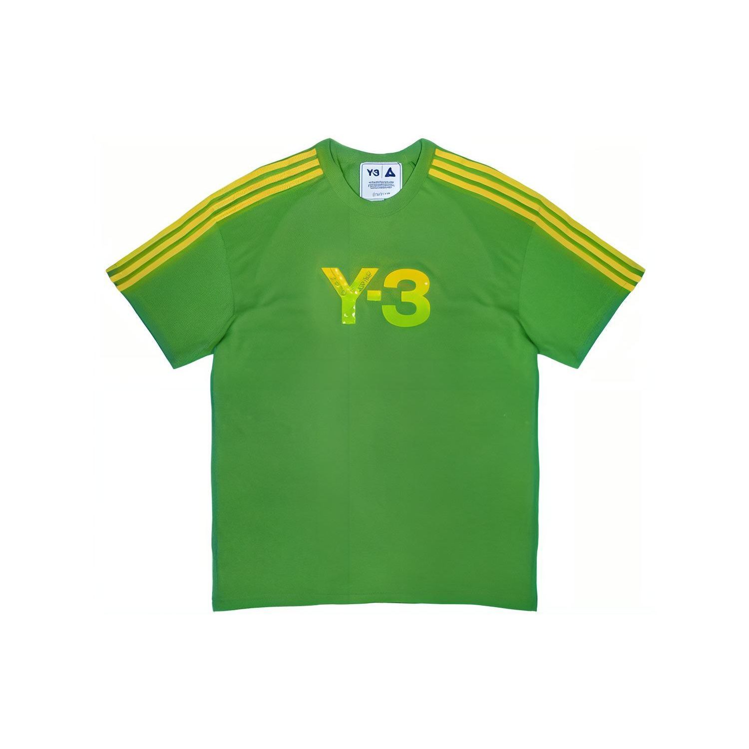 Y-3 Футболка с логотипом X Palace, зеленая, унисекс, топы HN9870 S