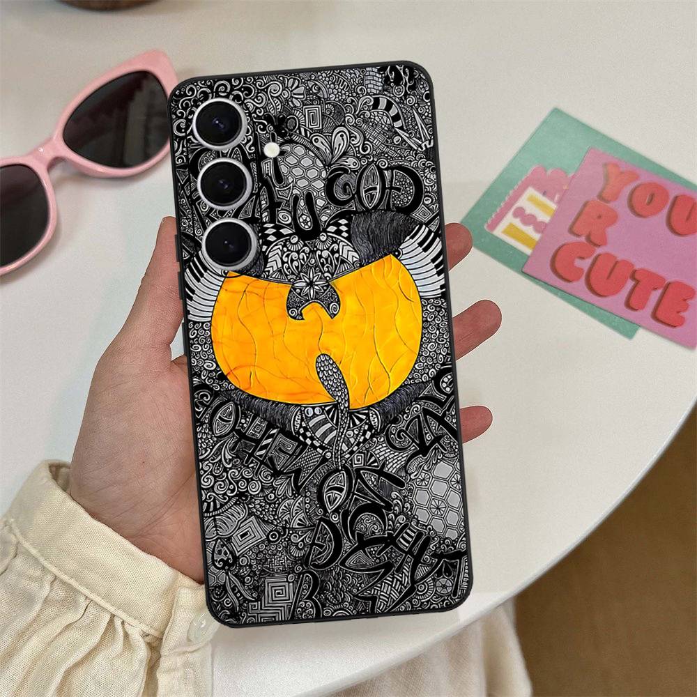 Fashion Trends WU-T-TANG CLANs Phone Case For Samsung S 24 Fe 25 Ultra Plus 20 Lite 21 30 22 23 24 22 Ultra 5G Fundas