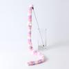 Cat Toy Teaser Wand with Bell Plush Toy Gift for Kitten Playing Exercising
