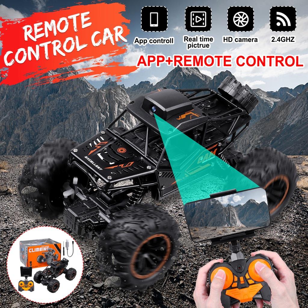 20.5x14x12.5cm 720P Off Road Drift Car Climbing Car Trucks Toys WIFI FPV HD Camera Remote Control Car 4WD High Speed Truck