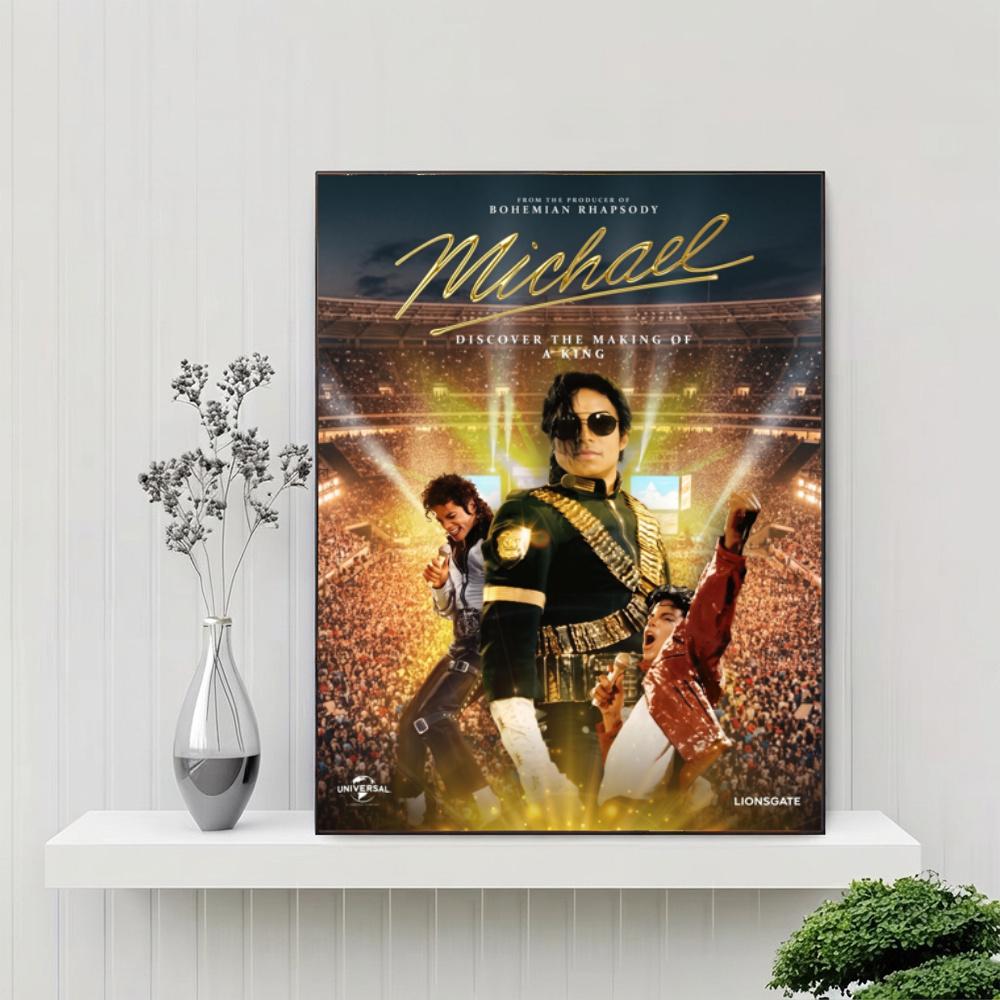 Michael Jackson Retro Dance Tribute 5D Round Diamond Painting Kit Diamond Embroidery Painting Rhinestones Mosaic Frameless Handwork Decoration Arts