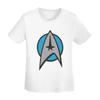 Star Treks Science Fiction TV Series TShirt Women Short Sleeve T Shirts Round Neck Streetwear Cotton Summer Tees Streetwear
