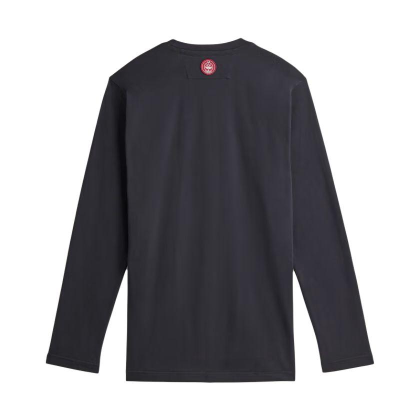 Adidas Originals X C.P. Company Collaboration FW24 Minimalist Comfortable Vintage Long Sleeve T-Shirt Unisex Tops Black JN8656