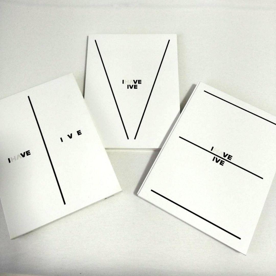 

[USED] IVE 1st ALBUM I HAVE IVE 3-book set