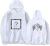 Trendy Rapper Fashion Fleece Hooded Long Sleeve Sweater Warm Jacket