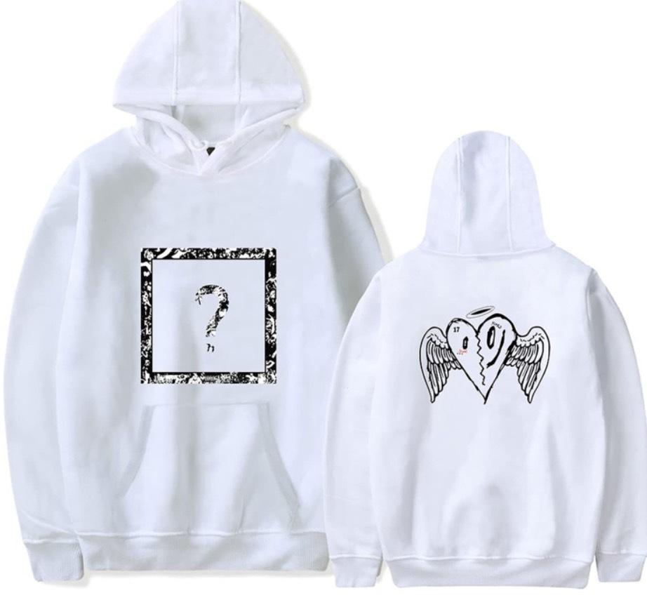 Trendy Rapper Fashion Fleece Hooded Long Sleeve Sweater Warm Jacket