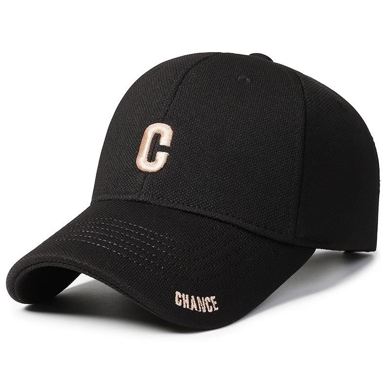 Embroidery Letter Cap Spring and Autumn New Trendy Brand Sunscreen Cap Women's Casual Versatile Baseball Cap Men