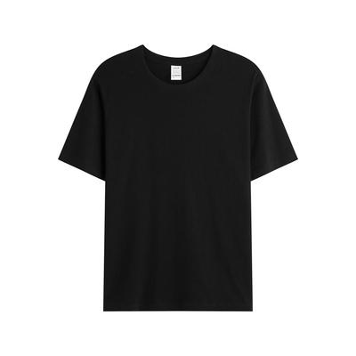 100% Pure Cotton Men's T-shirt, Hot High-end Clothing, European Size Comfortable Cotton T-shirt for Summer and Autumn
