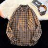 Cozy Up Men's Plaid Flannel Shirts Long Sleeve Regular Fit Button Down Causal Shirts