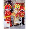 Dragon Zodiac Mascot Costume: New Year Cartoon Performance Outfit