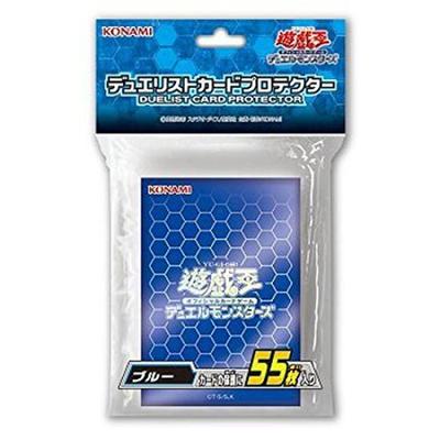 Yu-Gi-Oh Japanese Duelist Card Protector Blue 55 Card Sleeves