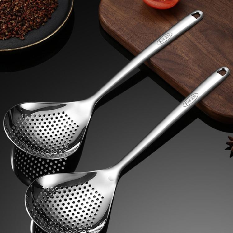 Stainsless Steels Skimmers Spoon Kitchen Cooking Skimmers Colander Strainers Spoon