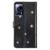 For Xiaomi 13 Lite/Civi 2 5G Glittery PU Leather Phone Case Wallet Stand Anti-shock Cover