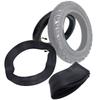 Bent Valve 12x2.125 Inner Tube Thick 12 1/2x2 1/4 Inner Tyre 12 Inch Inner Tube  for Many Scooters