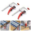 2pcs Adjustable Ratcheting Table Clamps Workpiece Stabilizers Clamps Upgrades for Efficient Sanding Cutting & Woodworkin