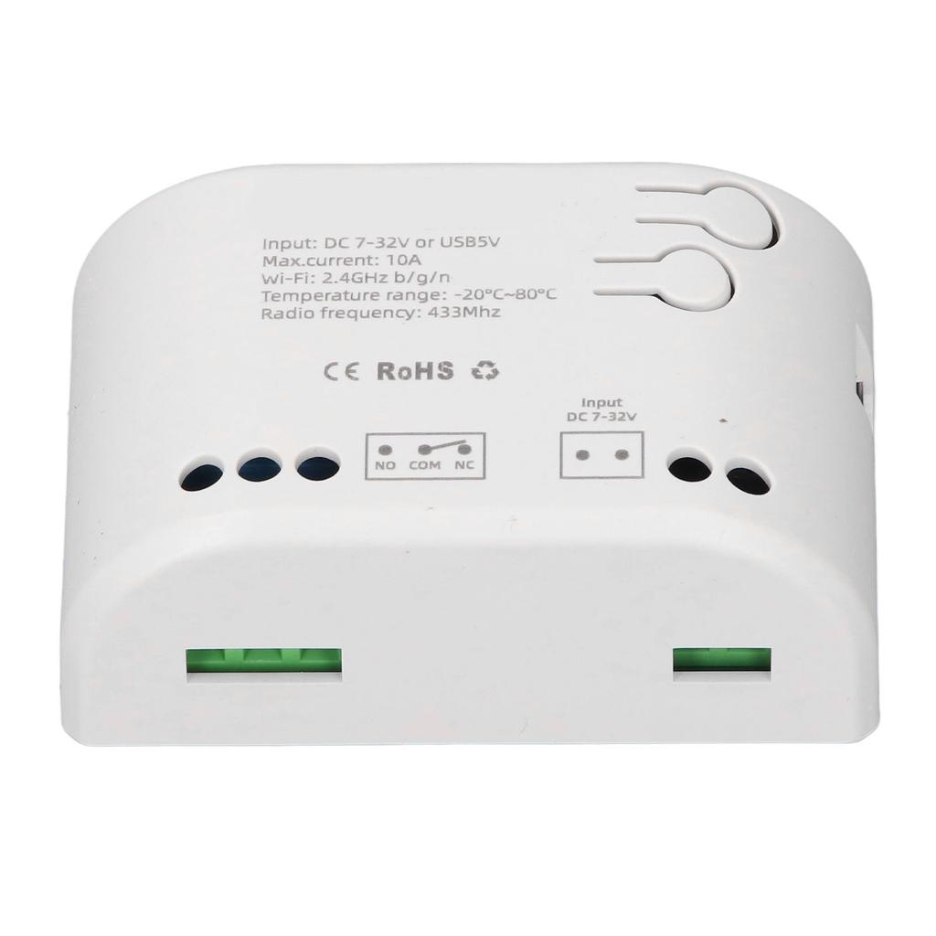 WiFi Relais Intelligenter Momentan-Wippschalter 7-32V für EWeLink App Steuerung Smart Home