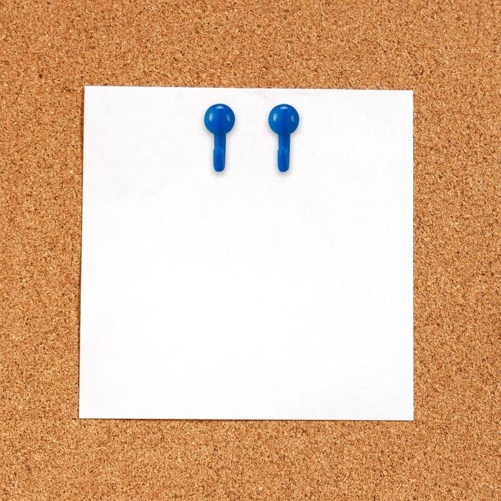 100Pcs DIY Colorful Push Pins Creative Multifunctional Board Thumbtack Reusable Easy Install Cork Board Pushpin Wall Markers