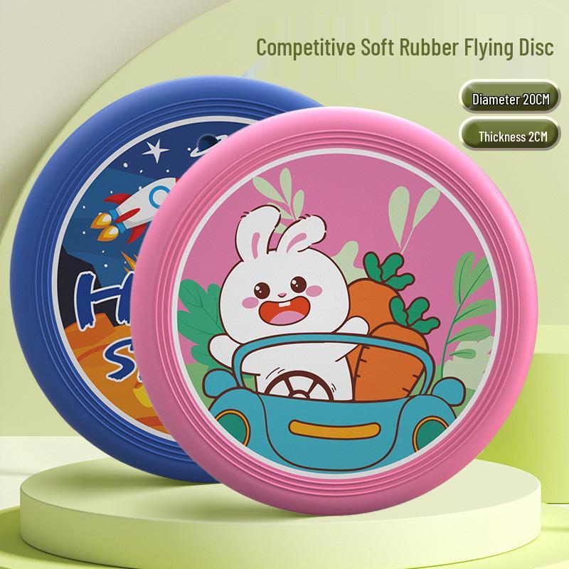 Soft Boomerang Frisbee for Kids - Fun Outdoor Flying Disc Toy