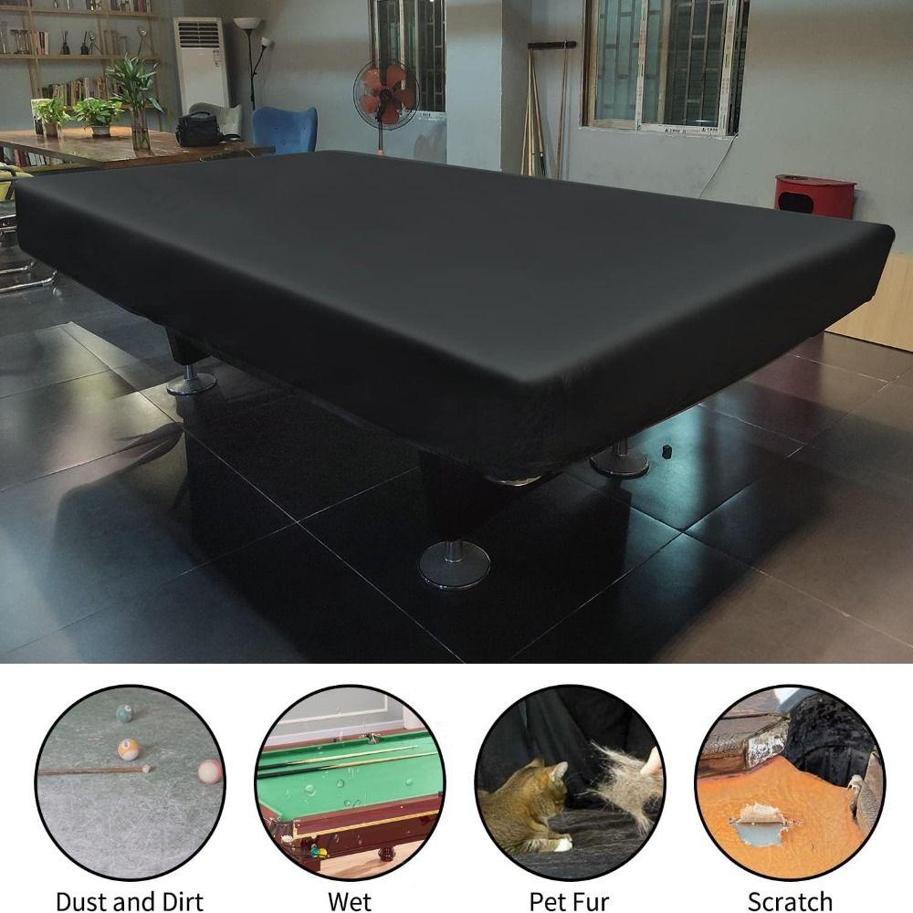 210D Pool Table Cover Oxford Cloth Snooker Billiard Table Protective Cover  Indoor