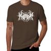T-shirt banda Black Metal Asagraum nere top carini Camicetta Abbigliamento uomo