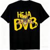 BVB kuulus tifo 100% puuvillane meeste särk Uus jalgpallisärk Mälestussärk Suvine oversized Naiste lühikeste varrukatega fännisärk