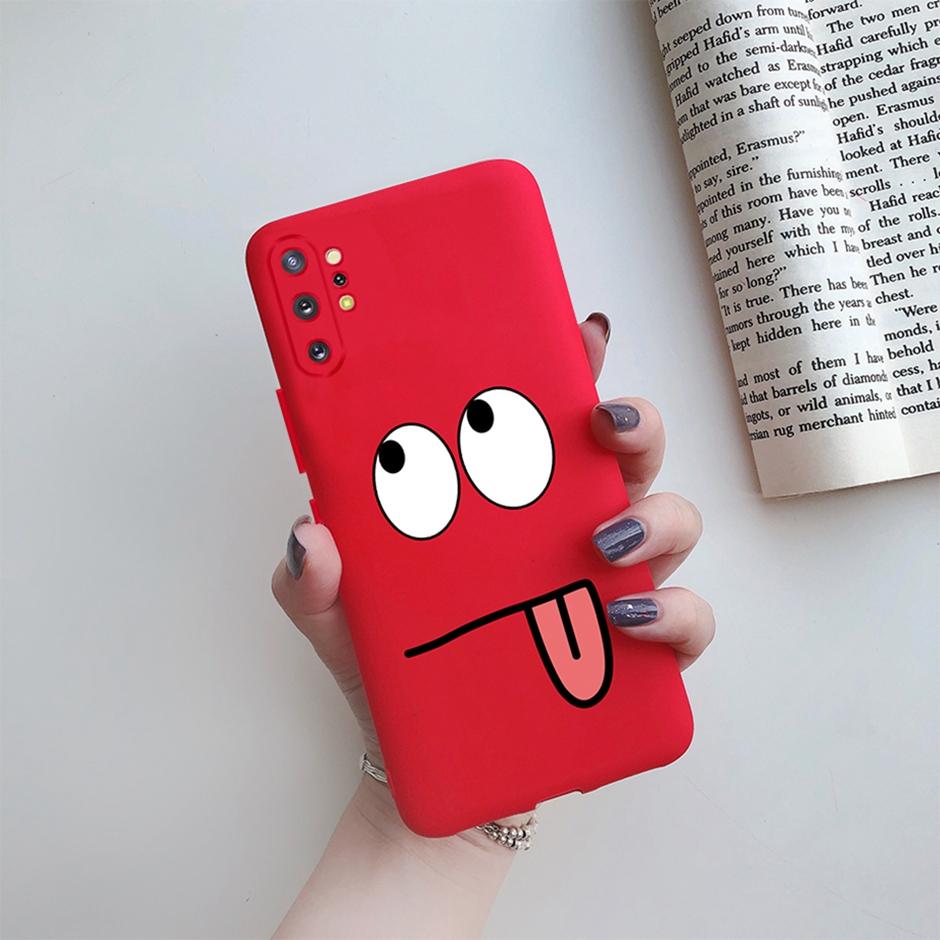 Funny Case For Samsung Note 10 Plus Cover Note 8 Note 9 Phone Case Protection Shell for Samsung Galaxy Note 10 10plus Funda Bags