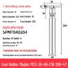 CNC T-Slot Milling Cutter with HTS Three-Sided Blade, Shank Thickness: 6, 8, 10, 12 Mm