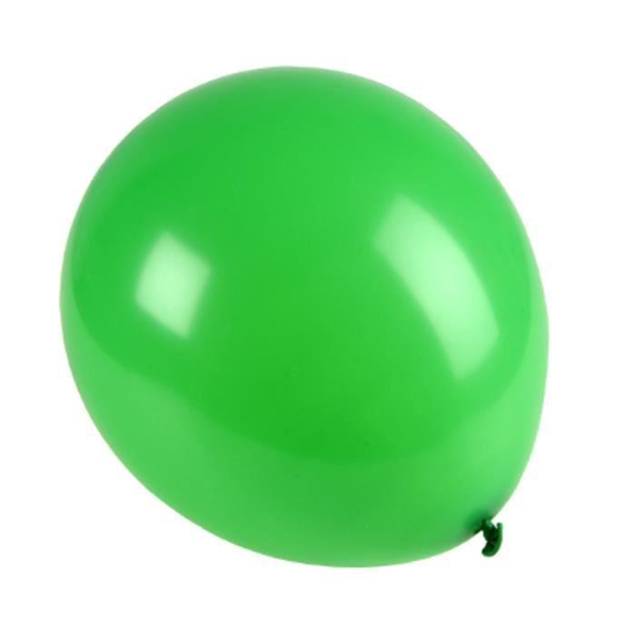 Ballon gonflable - Noname - Set de 10 - 30 cm - Vert - Latex de caoutchouc
