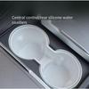 Suitable for Tesla Model Y Model 3 Refresh Version Center Console Water Cup Holder Limiter Interior Modified Storage Box Slot