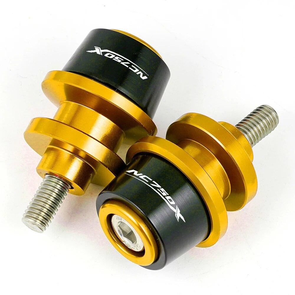 Für HONDA NC750X NC750S NC750 NC700 NC700S NC700X 2012-2018 Motorradzubehör 8MM Schwinge Spulen Slider Stand Schrauben