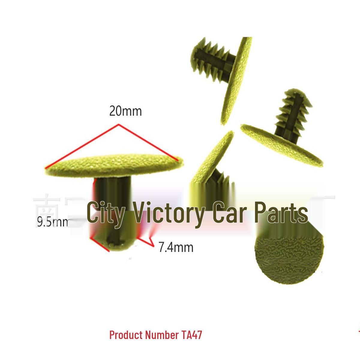 

Chery QQ Tiggo Interior Trim Clips & Insulation Rivets 10000