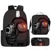 Our Middle School Student Schoolbag Cartoon Schoolbag Children's Backpack Satchel Animation