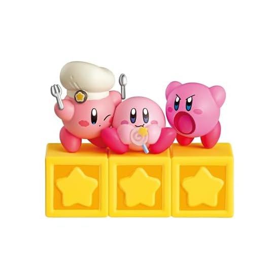 Re-Ment Kirby's Dream Land 30th Anniversary "Line 'Em Up! Poyotto Collection" BOX Product, 6 Types T