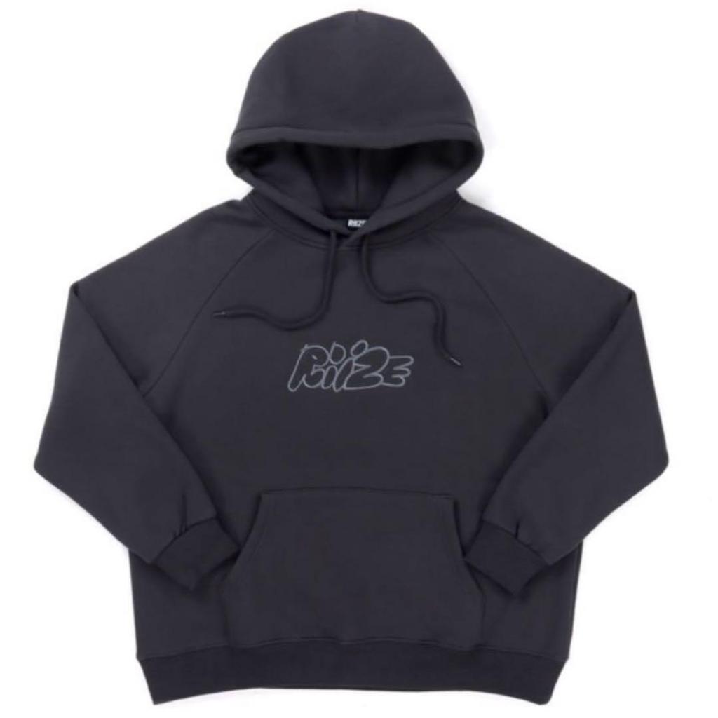 [USED] riize md hoodie official black popup one piece
