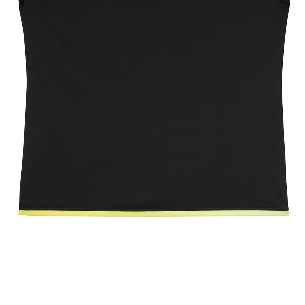 Mizuno Table Tennis Game Short JTTA Size L Shirt, Sleeve, Certified, Moisture-Wicking, Quick-Drying, Unisex, Black, (82JAB214)