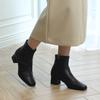 Kerrijade Simple Square Chelsea Boots