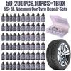 50-200 Stück Fahrrad Vakuum Reifen Reparatur Nagel Reifen Vakuum Reifen Reparatur Nagel Reifen Panne Panne Reparatur Schlauchloses Rad Gumminägel
