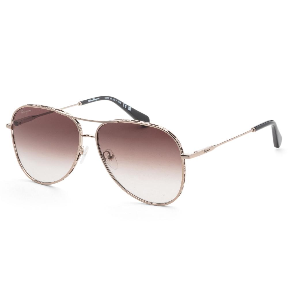 

Salvatore Ferragamo Ferragamo Women S 62mm roSe Gold SunglaSSeS roSe Gold And Black