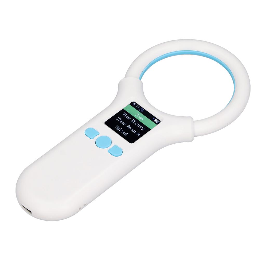 Animal Tag Scanner BT 134.2khz 125khz EMID FDX B Organic LED Display Handheld Pet Chip Reader