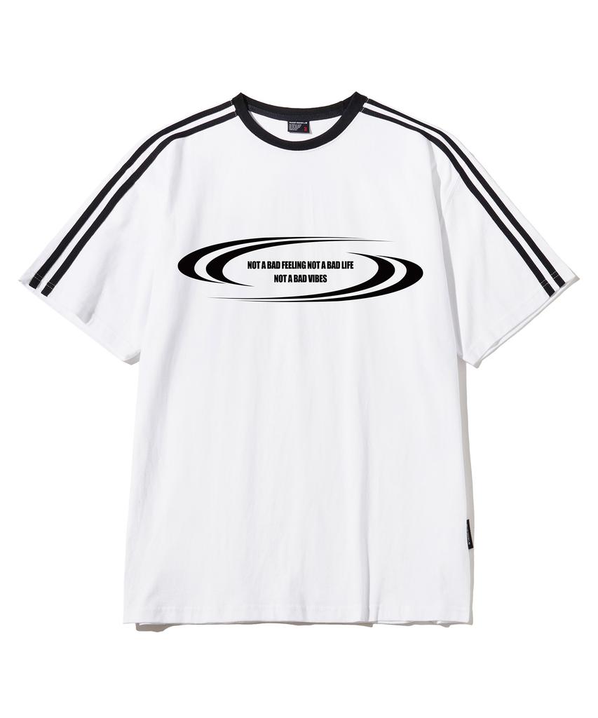 ELIMENO El Not Bad Track Line Short Sleeve T-Shirt 5 Colors (Type B)