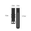 18mm 20mm Silikonový řemínek na hodinky Pro Garmin Vivoactive 5 3 4S Forerunner 165 645 245 55 Náramek Pro Venu 3S 2S Sq 2Plus Náramek