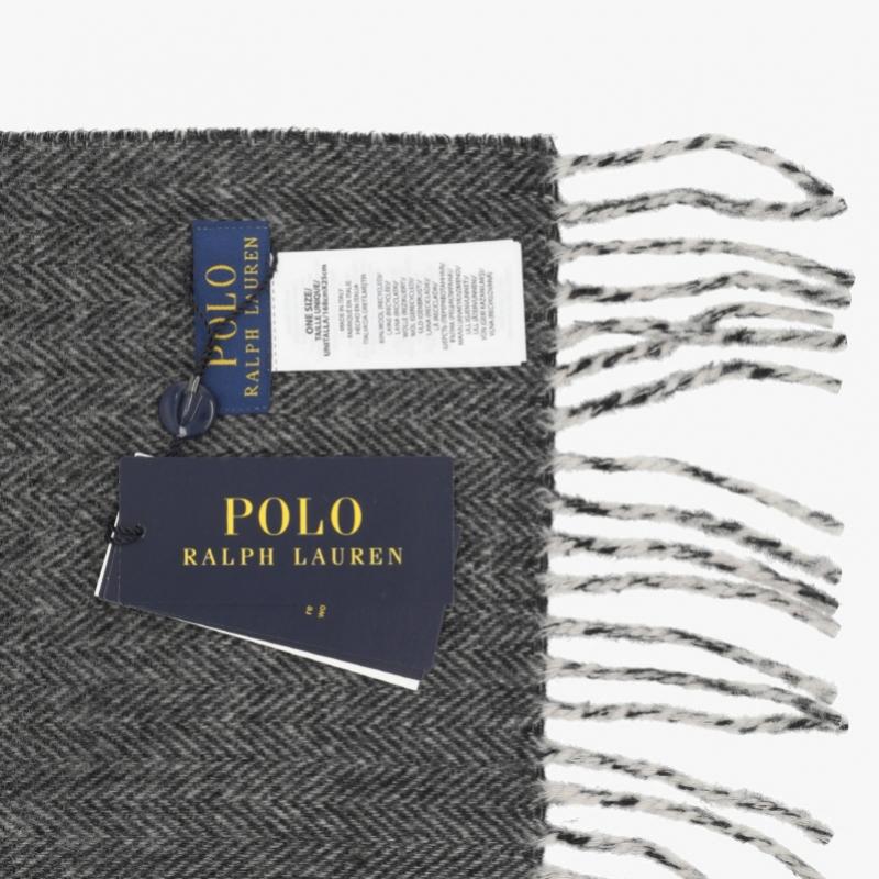 Polo Ralph Lauren Reversible Fringe Muffler Plaid Pc0945 003