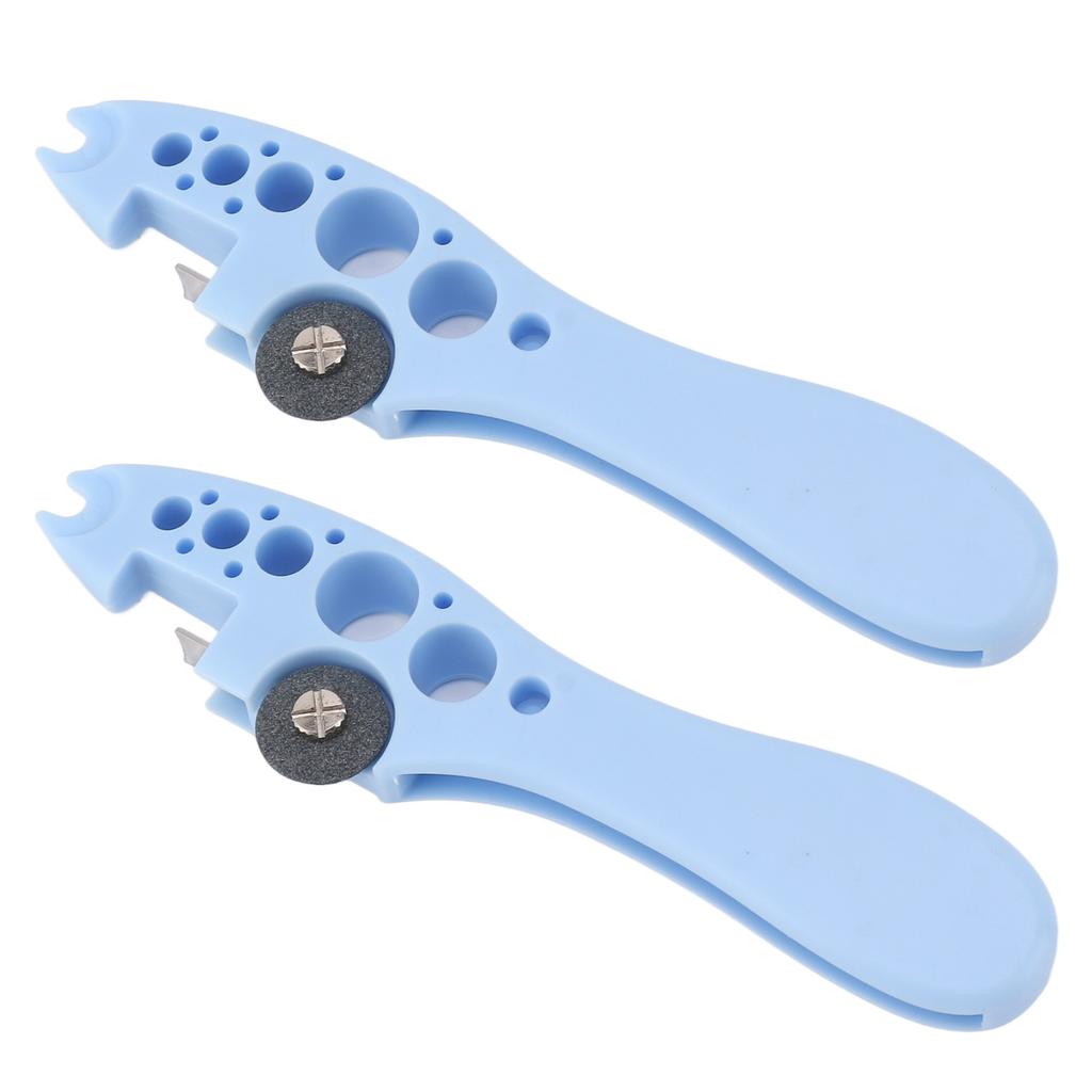 2PCS Ampoule Bottle Opener Plastic Multifunctional Fish Shape Ampule Cutting Device Bottle Breaker